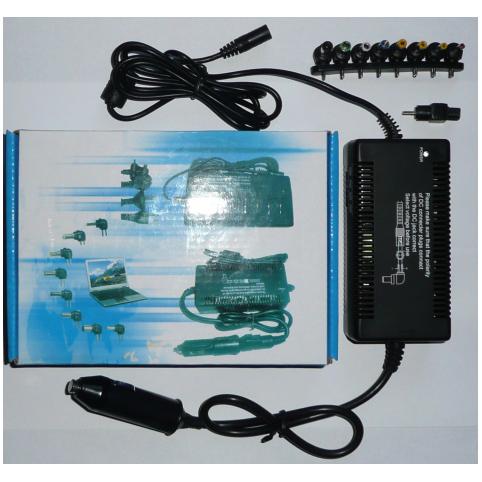 Chargeur Ordinateur Portable Universel Adaptateur 80W pour Voiture ou Avion