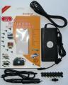 Adapters Laptop Universal <br><b>Adaptateur Universel 90W 3 en 1 pour ordinateur portable</b><br>
Il permet d'alimenter l'ordinateur et de recharger la batterie en m�me temps sur une prise allume cigare ou secteur 220V.
<br><br>Avec ses 9 embouts, il se branche sur tout les mod�les d'ordinateur portable.
