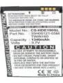 Batterie PDA HTC HTC Hero , Hero 100 , Hero 130 , A6263 Haute capacite With Black Color Back avec capot
