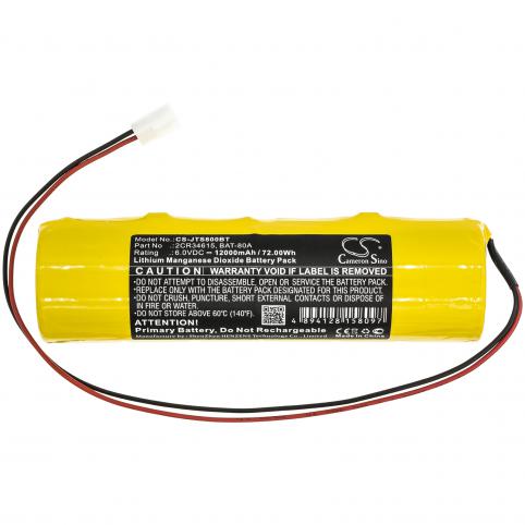 2cr34615 ja 80a batterie alarme jablotron