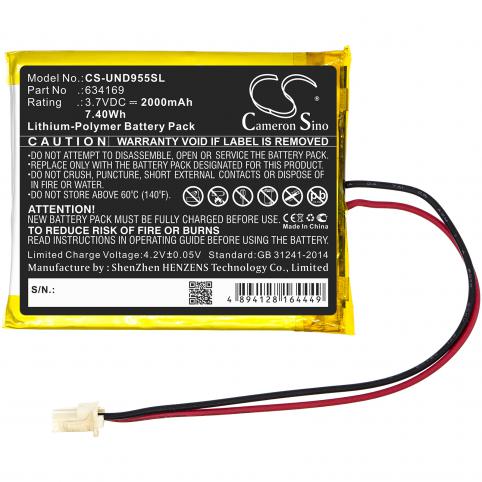 Batterie alarme uniden guardian udr