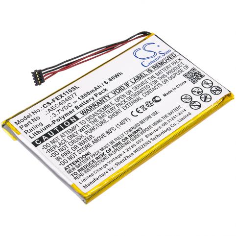 Aec404677 fx1221 batterie amplificateur ecouteu