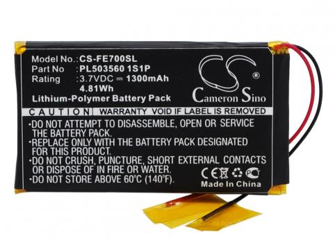 Batterie  fiio pl503560 1s1p