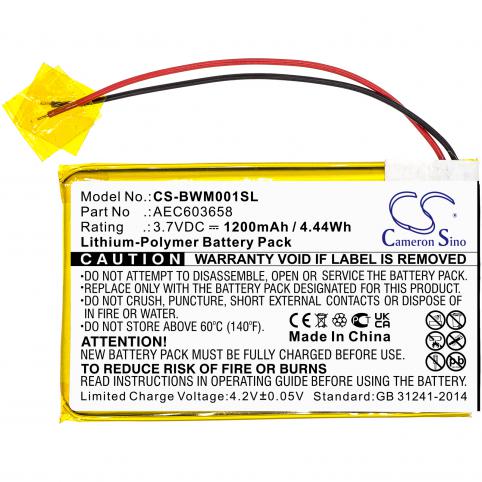 Batterie appareil de mesure bw mcxl mpcb1