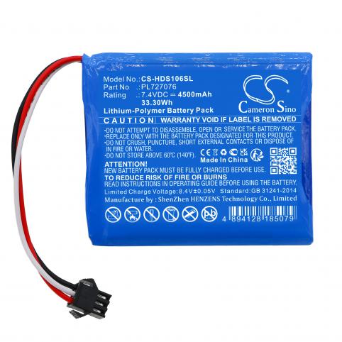 Pl727076 dso 1062b batterie appareil de mesure 