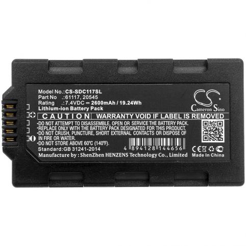 Batterie appareil de mesure sokkia topcon tesla