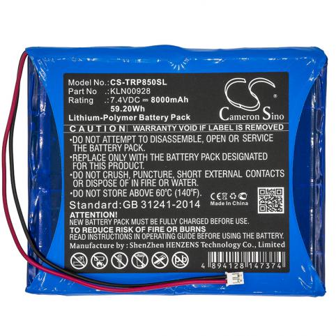 Batterie appareil de mesure trimble sps852 modular receiver