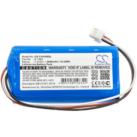 E 1982 h30flex batterie appareil de mesure tele