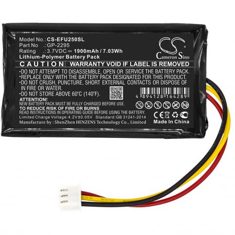 Batterie appareil de mesure exfo px1 s pro foas u25