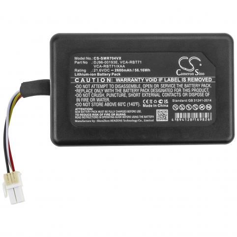 Batterie aspirateur samsung vr2ak9350wk