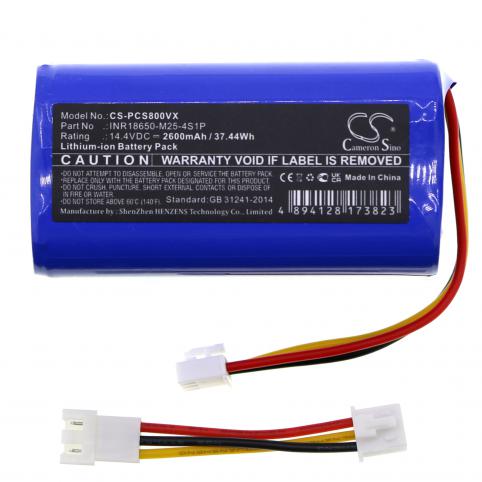 Inr18650 m25 4s1p 800t batterie aspirateur pros