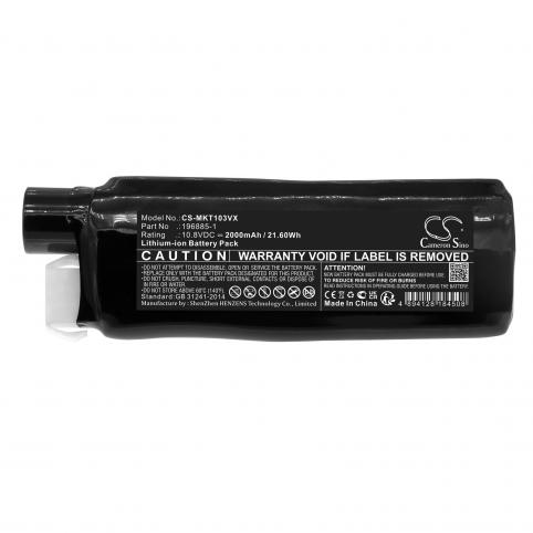 Batterie aspirateur makita cl110dw