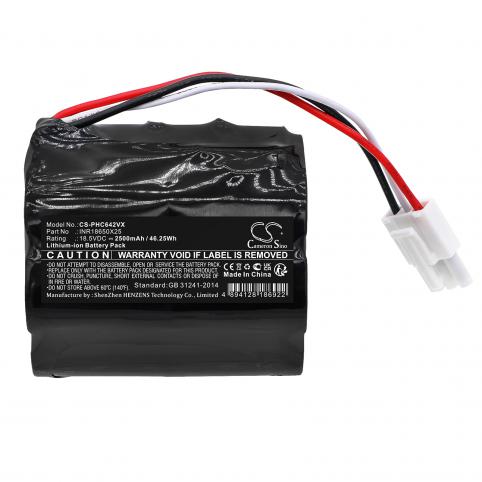Inr18650x25 fc6401 batterie aspirateur philips