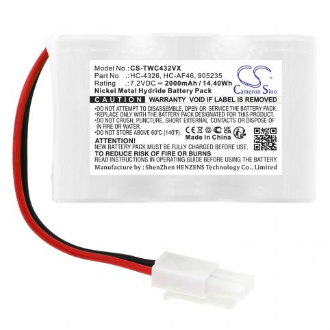 Batterie aspirateur twinbird hc 4359