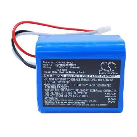 Gprhc202n026 braava 380 batterie aspirateur iro