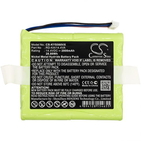 Rd kai14.4va s560 batterie aspirateur kaily
