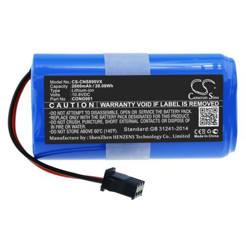 Batterie aspirateur cecotec conga slim 890 wet