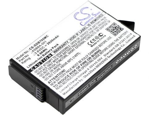 Batterie  gopro asbba 001