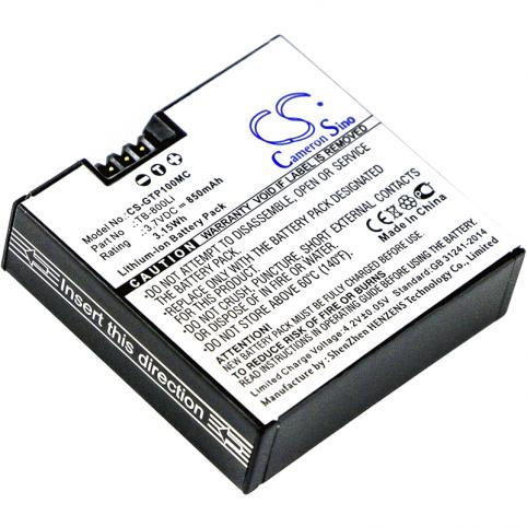 Batterie camera embarquee gotop g1