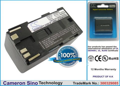Batterie  canon es-8000v, v50hi, fv500, es-7000es, uc-x50, vistura, es-6000, uc-