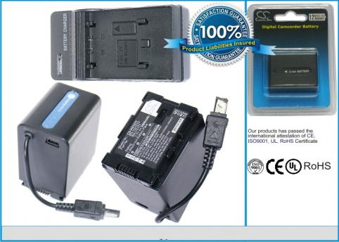 Batterie camescope jvc gz hm435se