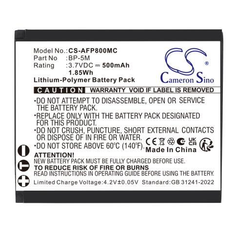 Batterie camescope agfaphoto realishot wp8000