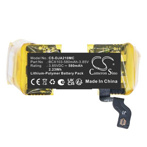Bcx103-580mah-3.85v action 2 osmo 