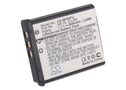 Batterie  fujifilm finepix f50fd, finepix f60fd, finepix f100fd