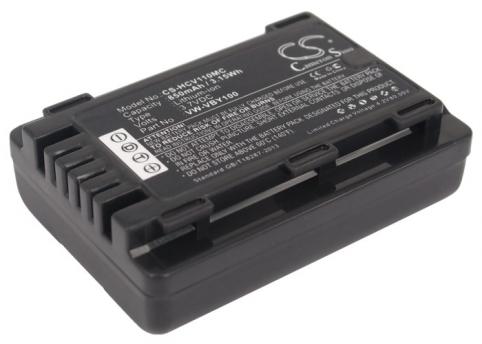 Vw vby100 hc v110 batterie camescope panasonic