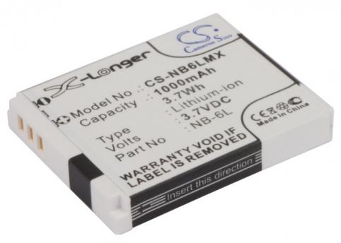 Batterie  canon haute capacite digital ixus 95 is , ixus 85 is , ixy 110 is , p