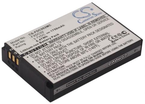 Fxdc02 hd ghost batterie camescope drift