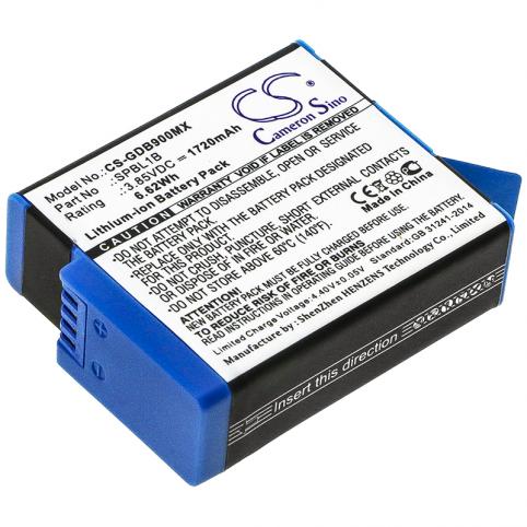 Batterie  gopro spbl1b ahdbt-901