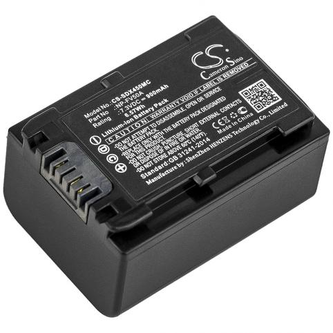 Np fv50a fdr ax33 batterie camescope sony