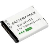 Batterie  casio exilim ex-z200, exilim ex-z2000, exilim zoom ex-z2000, exilim zo