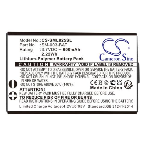 Batterie casque sans fil simolio sm 829d2