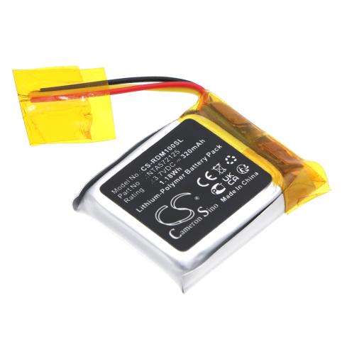 Batterie casque sans fil rode go receiver