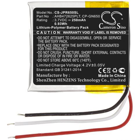Batterie casque sans fil jabra evolve 65