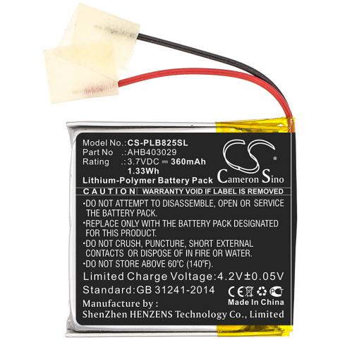 Batterie casque sans fil plantronics voyager focus b825 m