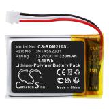Batterie casque sans fil rode wireless go ii