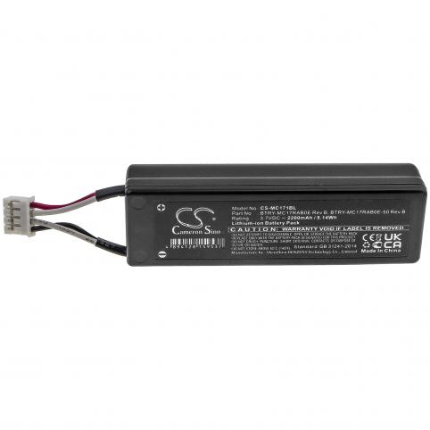 Batterie lecteur code barre motorola mc17a