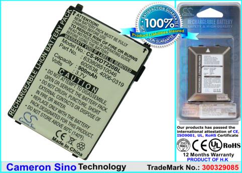 Batterie lecteur code barre falcon pt40 pdt
