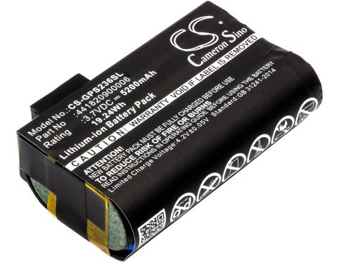 Batterie lecteur code barre topcon fc 236