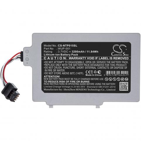 Batterie console jeux nintendo wii u gamepad wup 001