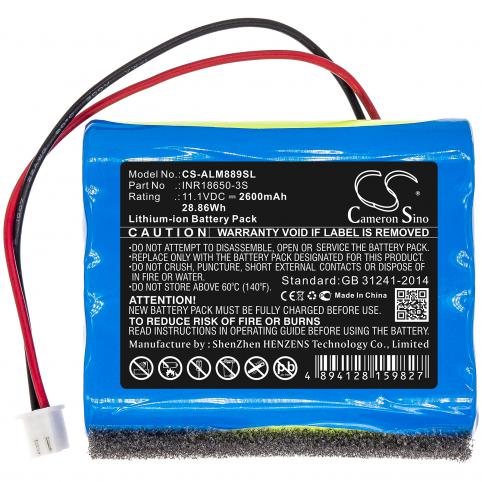 Batterie  altec lansing inr18650-3s imw888simw889n-blkc