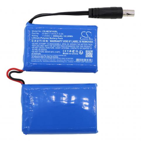Refc batterie k bat 7.4volt 3.0a