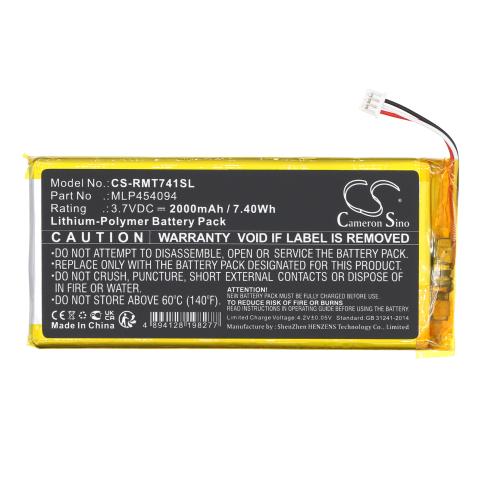 Batterie  rand mcnally mlp454094 tnd-740c