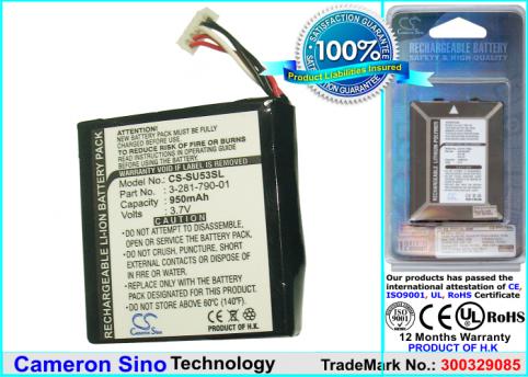 Batterie gps sony sony nv u50