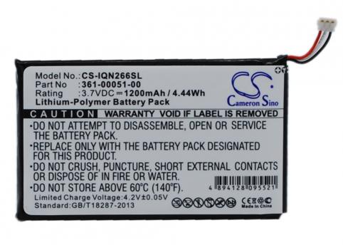 Batterie  garmin 361-00051-00 nuvi 2660lmt