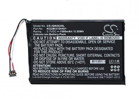 Batterie gps garmin nuvi 2639lmt 6 inch