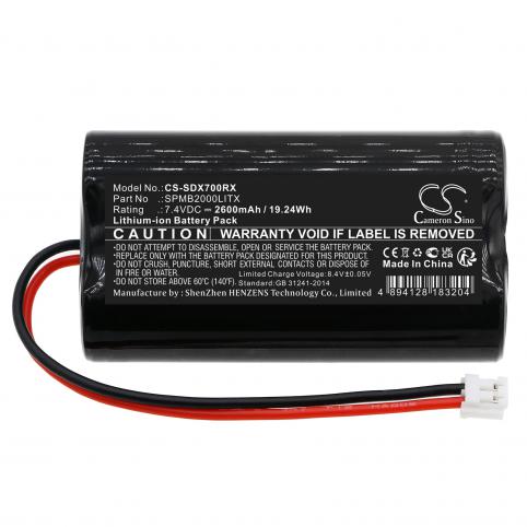 Spmb2000litx transmitter dx7s batterie manette 